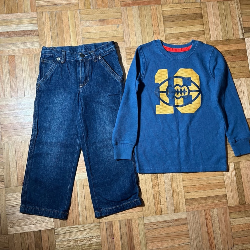 Pant‎ and Shirt Boy Sz 4/5